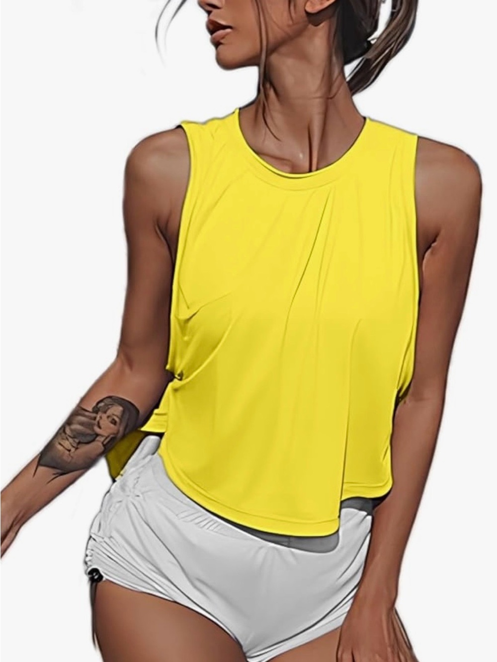 NWOT Cropped Tank Top